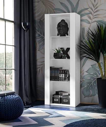 ESTANTES DE VIDRIO: Tivoli tiene 3 estantes de vidrio. Combinados con la iluminación LED, añaden un encanto discreto y elegancia a cualquier interior.