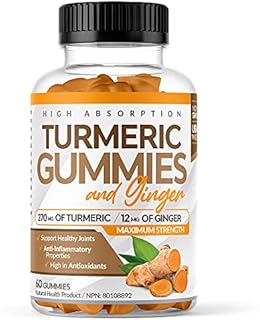 Turmeric Ginger Gummies - Anti-Inflammatory to help relieve joint pain, aid digestion. Source