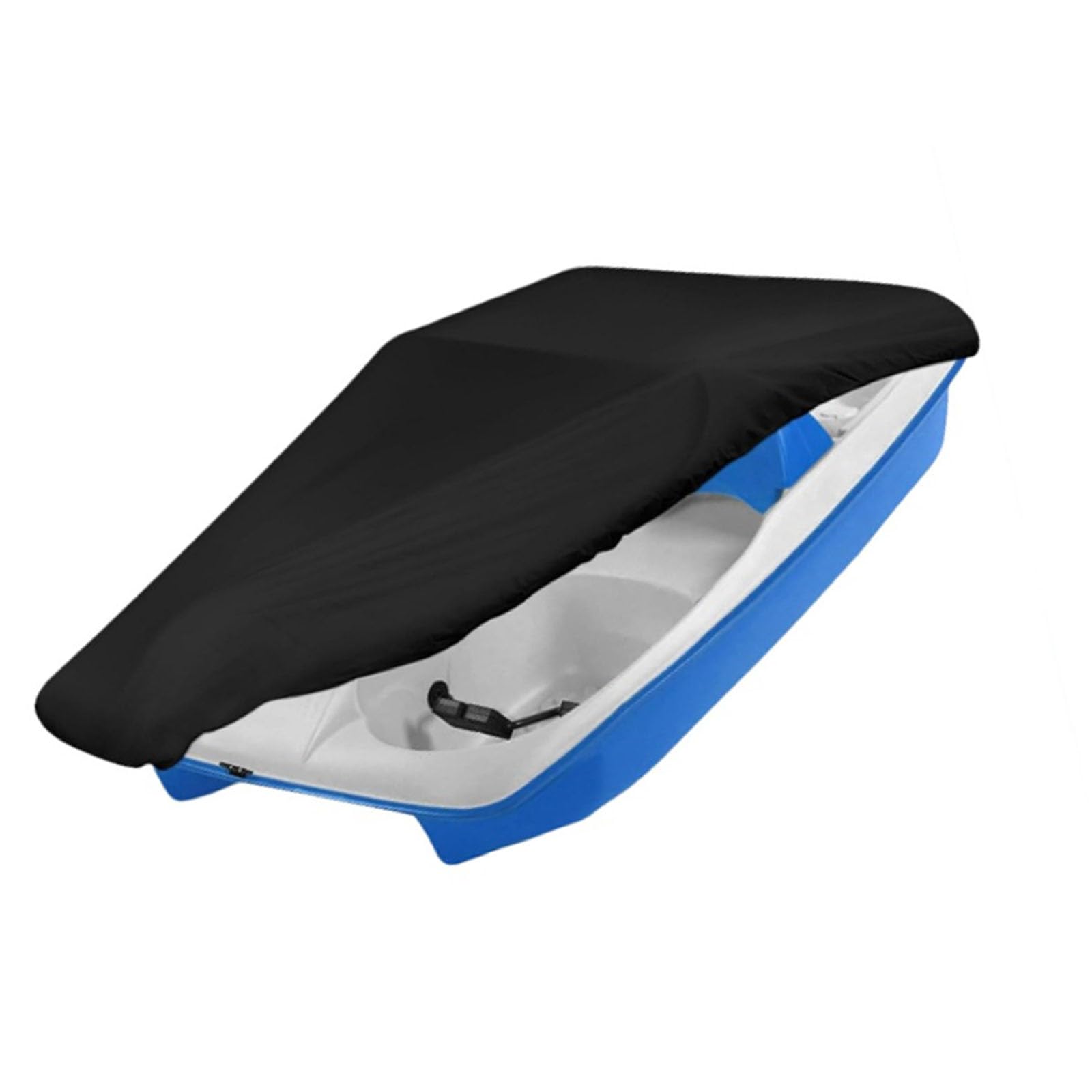 Pokrowiec Na Rower Wodny, Tkanina Oxford 420d, Wiatroodporna, Wodoodporna I Chroniąca Przed Słońcem, 286 X 200 Cm, Dla 3 Do 5 Osób (black)