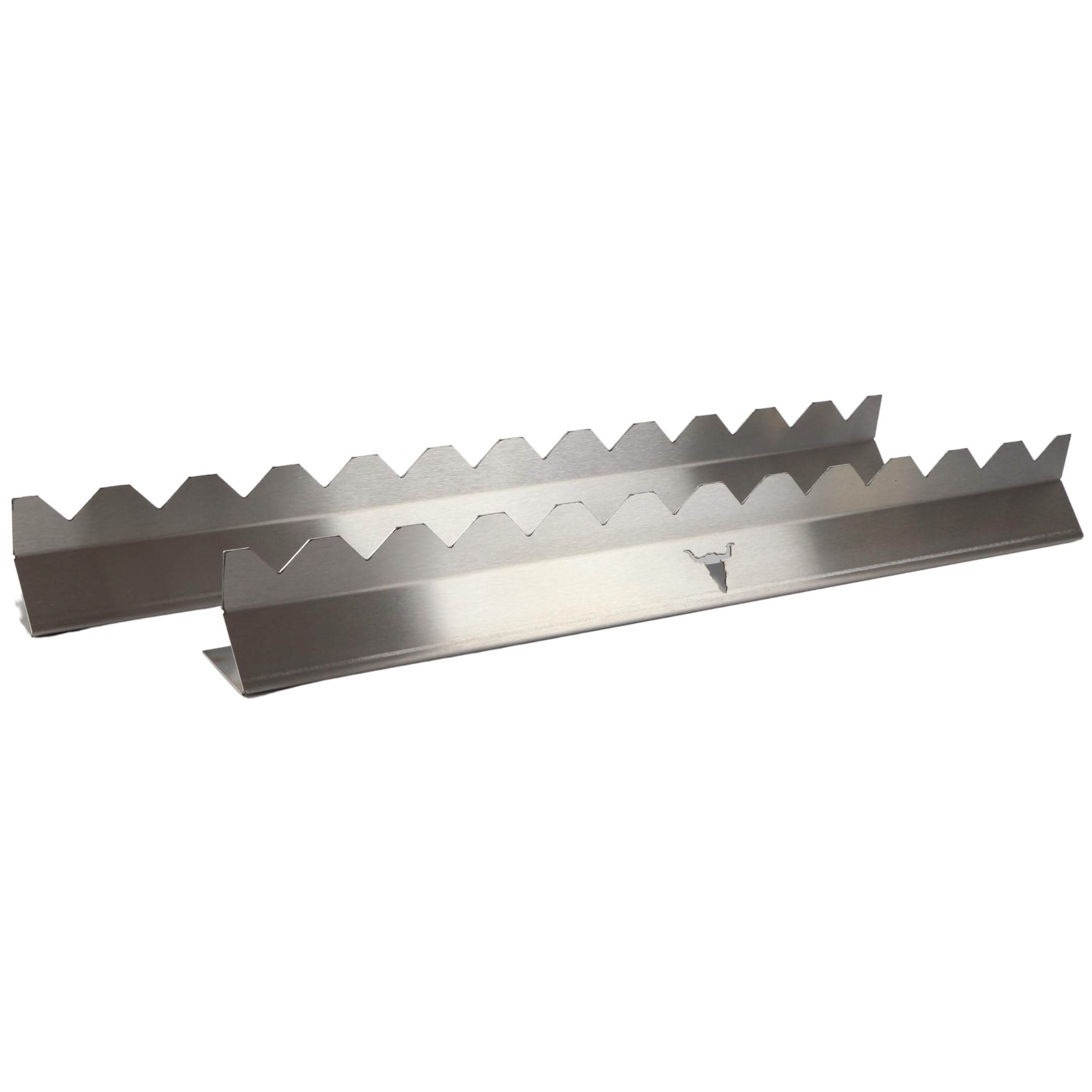 Barra spiedino/spiedino/accessorio per barbecue in acciaio inox (650 mm con 14 spiedini)