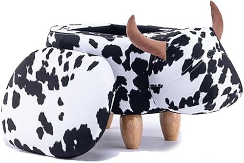 Miniatura 1 de Home 2 Office Otomana de unicornio para dormitorio de niños, sala de juegos, guardería y sala de estar, otomana de animales con almacenamiento,
