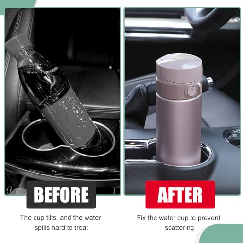Limitador para Portavasos de Auto 6 Piezas Color Rosa miniatura 5