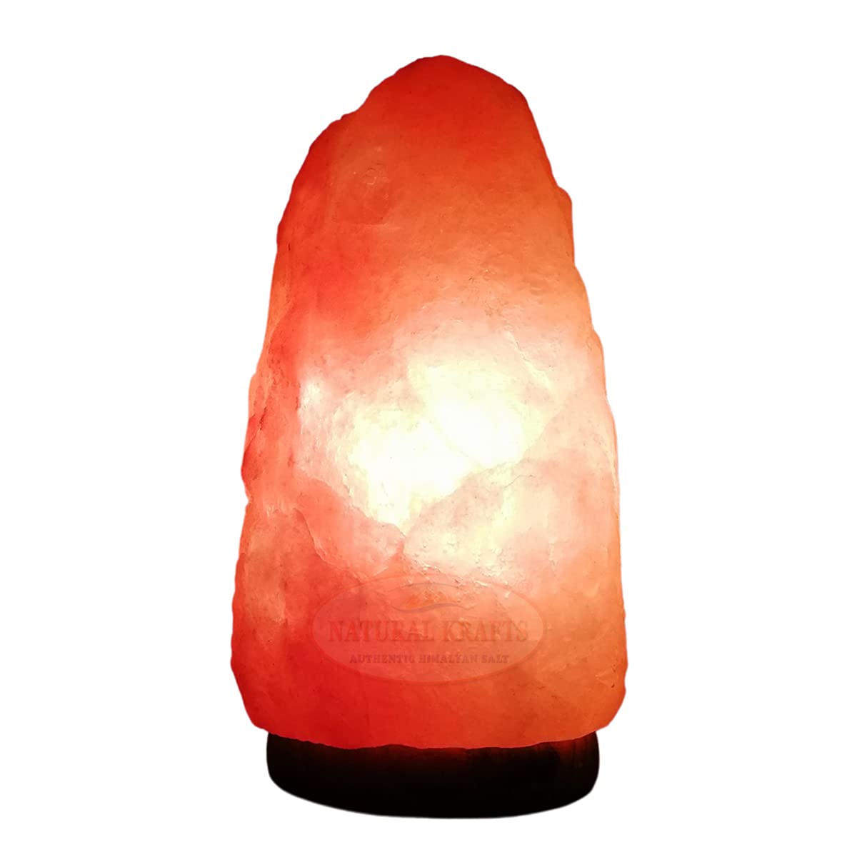 Natural Krafts Pink Salt 7-9Kg 7-9Kg Pink Himalayan Salt Lamp – Natural Crystal Rock Light With Free Certified 3-Pin On/Off Cable And Bulb | Authentic Handcrafted Lamp By Naturalkrafts From Punjab, Pakistan