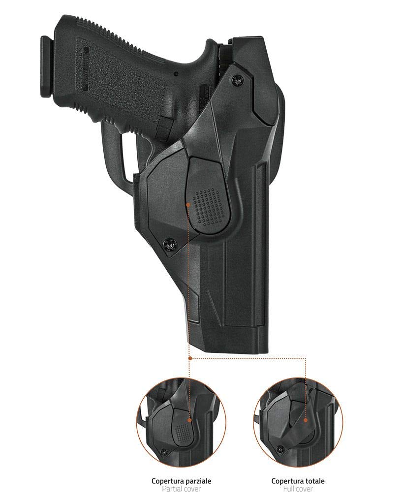 FONDINA VEGA HOLSTER DCH8 – DUTY CAMA HOLSTER DESERTICA PER ARMA BERETTA 92 98.