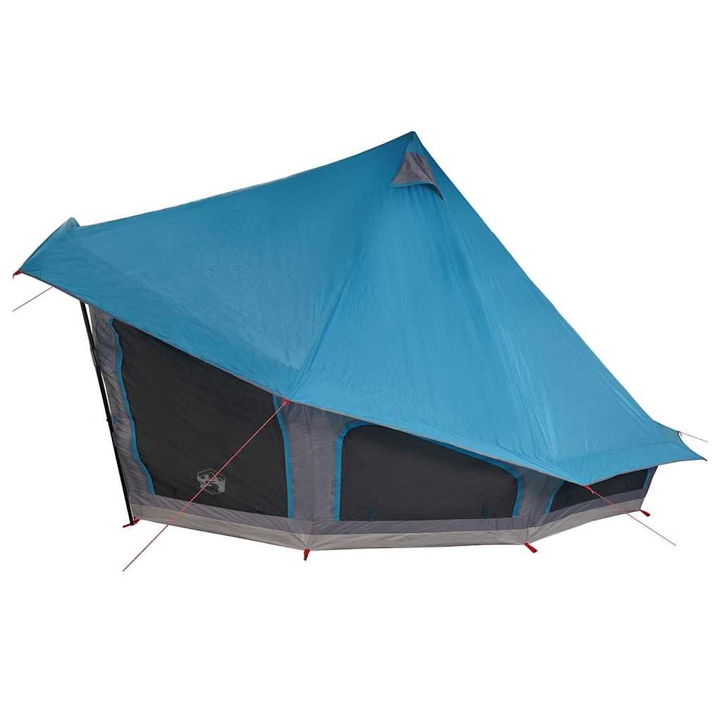 Tenda Tipi con tetto con stoccaggio, verde, 404 x 370 x 270 cm, taffetà