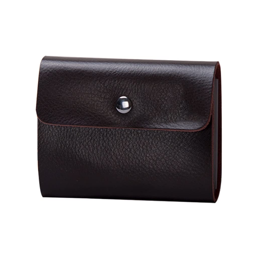Kartenhalter für Damen/Herren Damen Visitenkartenetui Tragbar Multi-Karten Visitenkartenhalter Exquisit Kompakt Slim Große Kapazität Visitenkartenhalter Buissnes Kartenhalter (Farbe: C)