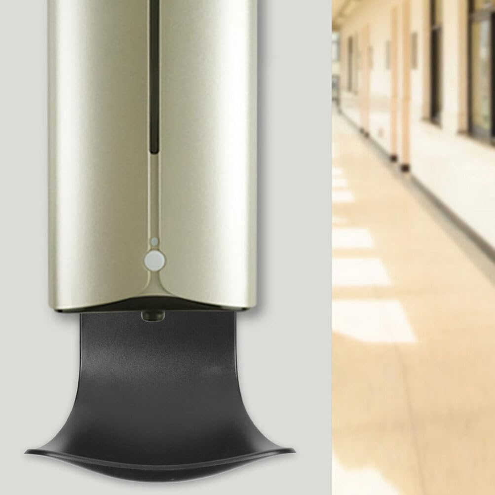 Cabilock Professional Soap Dispenser Drip Trays Black Tray Bathroom Refillable Bottle