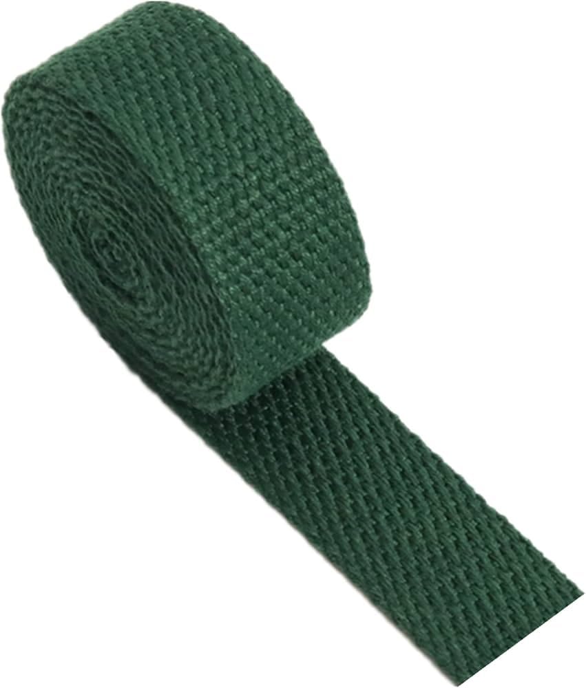 ABB Ropes & Niwars 32 MM Dark Green Spun Polyester Webbing Sling Belt for Lifting and for Bags Luggage School and Collage Bag Travel Bag Sports Safety Harness Purpose and DIY - 10 Mtrs-picture-34