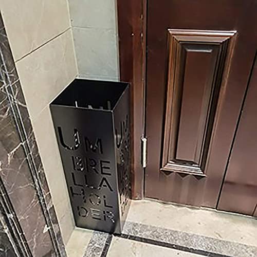 Porte-parapluie pour couloir et bureau style lettres créatives