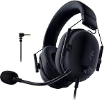 Razer BlackShark V2 X Gaming Headset: 50mm Drivers - Cardioid Mic - Memory Foam Cushion - Lightweight- Comfortable, Noise Isolating Earcups - for PC, PS4, PS5, Switch - 3.5mm Audio Jack - Black