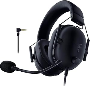 Razer BlackShark V2 X Xbox Gaming Headset: 50mm Drivers - Cardioid Mic - Lightweight - Comfortable, Noise Isolating Earcups - for Xbox Series X, Series S, PS5, PC, Switch via 3.5mm Audio Jack - Black