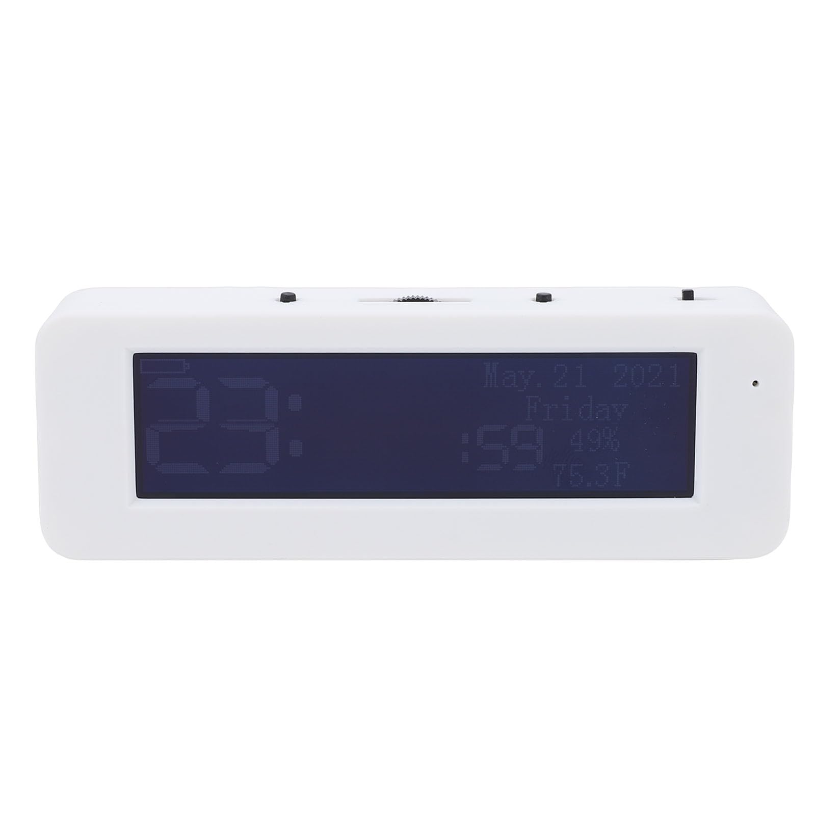 Analizador de Espectro Musical, Pantalla de Espectro de Sonido de Rango Completo de 20 Hz-20 KHz con Pantalla LED de 8 Efectos, Visualizador de para Automóvil para Monitoreo de Tiempo,
