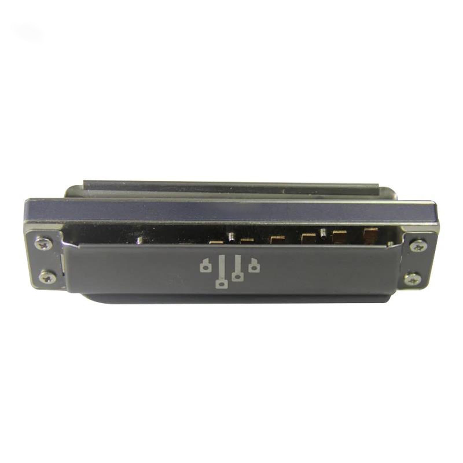 Harmonijka Ulepszona 10-dołkowa Harmonijka Blues Harp Professional Harmonica Z Futerałem Harmonijka Dla Początkujących Dorosłych(C)