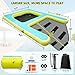 Duckygoo 2 in 1 Dog Pool Float & Water Ramp,Upgrated Inflatable Dog Boat Ramp,63