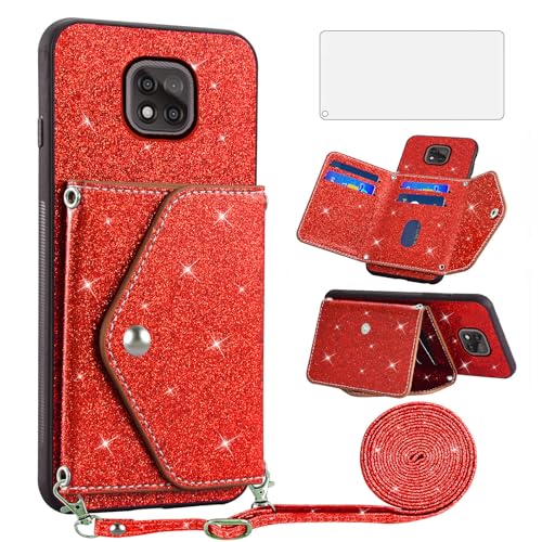 Coque Moto G Power 2021 Asuwish rouge idéale pour sécuriser votre téléphone au quotidien