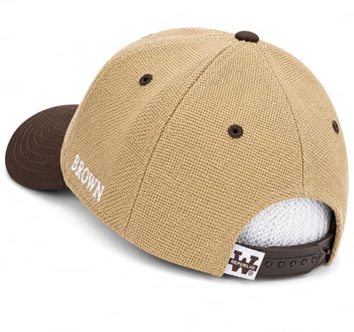 Gorra béisbol jute estructura University Brown Bears miniatura 2