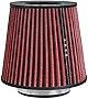 Ares RED 4' 102mm Inlet Universal Truck Cone Dry Air Intake Filter NEW