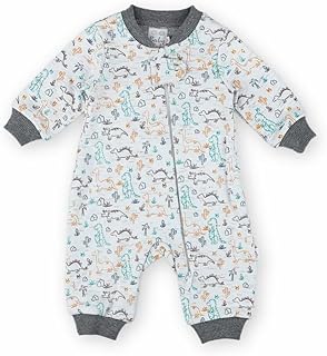 سالوبيت شتوي من دينو، لون رمادي، مقاس 9-12 شهر