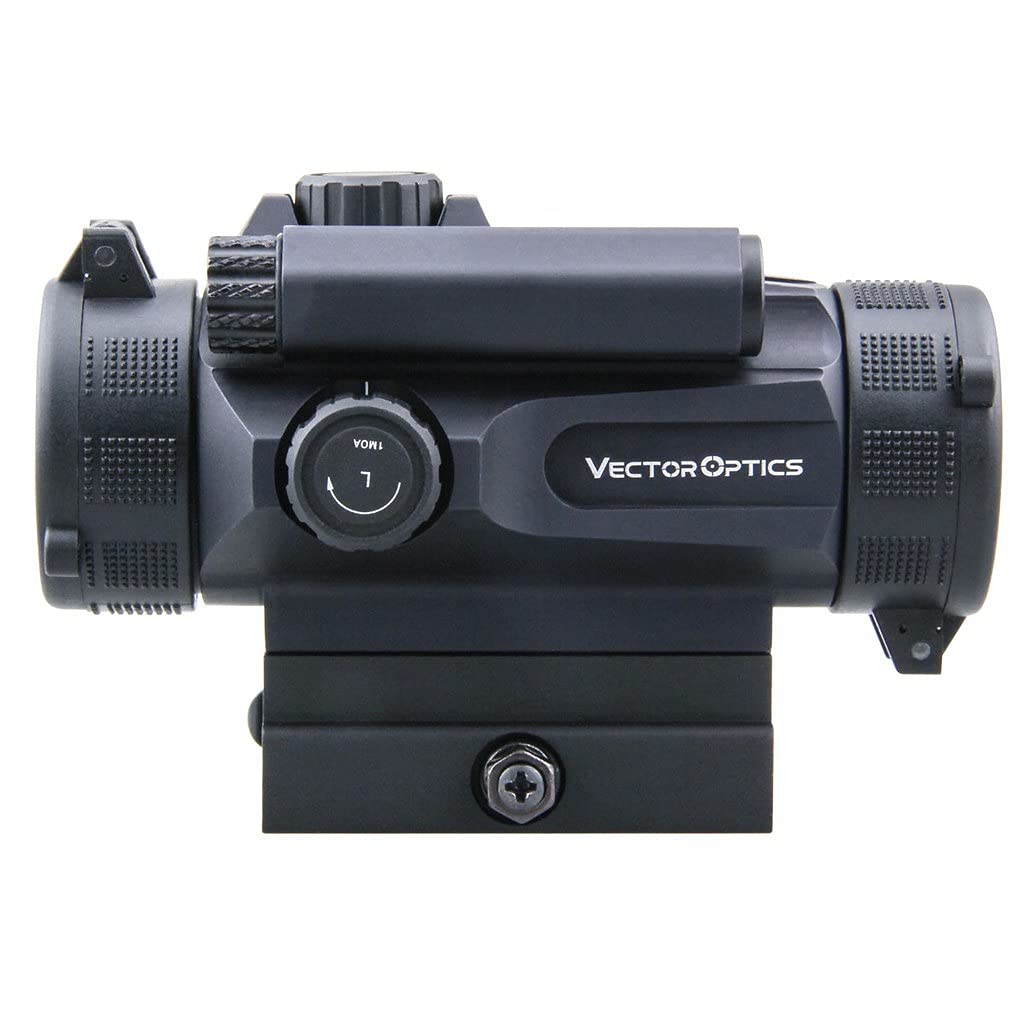 Vector Optics Nautilus 1x30 Tactical Red Dot Scope Sight with Auto Light Sensor & Manual Control, Red Illuminated Reticle, Equipped with Picatinny QD Mount Base, 11 Levels of Illumination