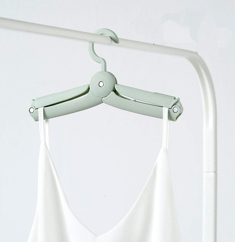 6 stuks opvouwbare kleerhangers, draagbare reishangers, kunststof