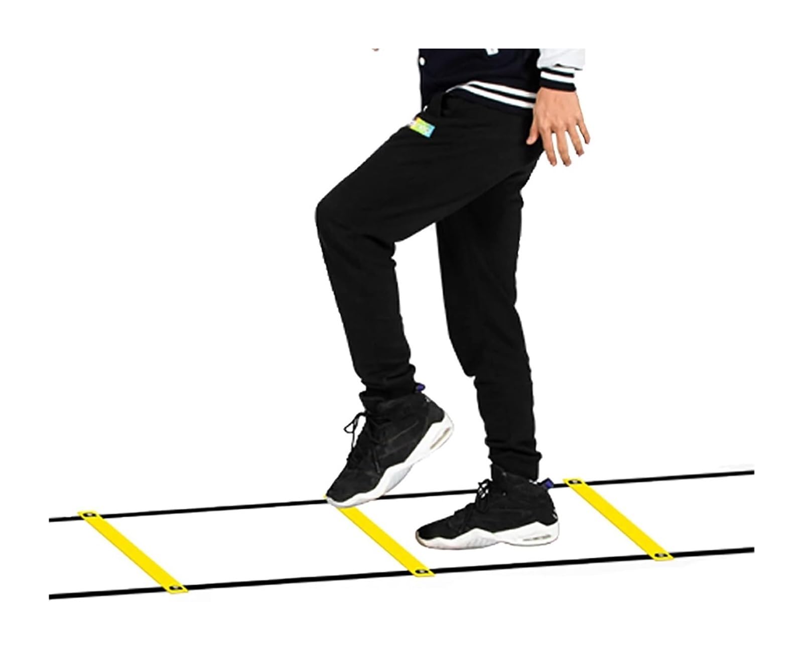 Drabinki szybkościowe, Drabinka do zwinności 3/6/8 m Nylon treningu pracy nóg dla dorosłych