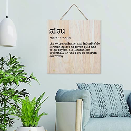 Plaque murale bois Sisu Noun pour habiller un mur vide de chambre d'enfant rétro
