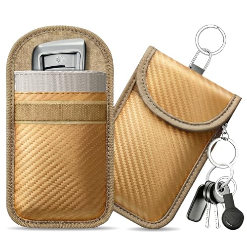 caslord 2 Pack Faraday Pouch for Car Keys