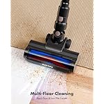 Cordless Vacuum Cleaner, 8-in-1 Lightweight Stick Vacuum with 45mins Runtime, Powerful Suction, Rechargeable Cordless Vacuum for Carpet, Tile, Pet Hair, Hardwood Floors, Black - Image 5