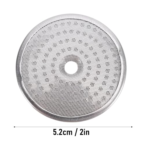 Mampara de ducha de café reutilizable de acero inoxidable 52mm 7