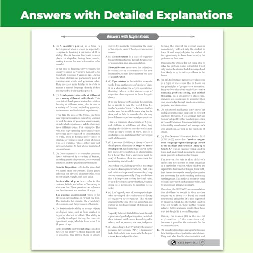 Image of PW CTET Paper 1 (Class 1 - 5) 24 Previous Year Solved Papers 2026-2011 | Includes CDP Revision Notes | 5 Practice Sets | 5 OMR Sheets | PYQ Questions | English Edition