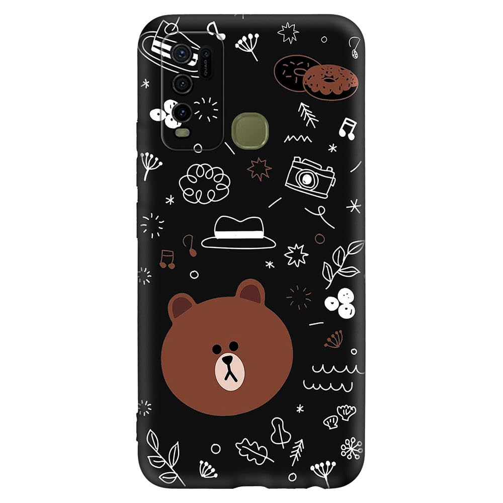 PrintWhiz Soft Silicone Mobile Back Cover Compatible with Vivo Y30, Vivo Y50 | Shockproof Protective Case/Cover with Full Edge Protection @21-VIV-Y30-578 (B0CST3FJ7V) Amazon Price History, Amazon Price Tracker