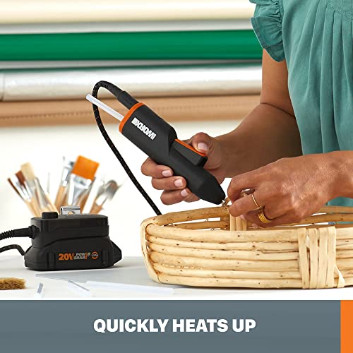 Worx WX746L.9 20V MAKERX Hot Glue Gun (Tool Only) - image 5