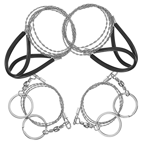 Gogogmee Steel Wire Saw Hand Chainsaw Emergency Wire Saws Portable Pocket Chainsaw Outdoor