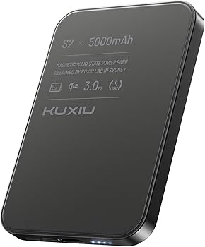 ※kaCASETiFY POWER BANK 5000mAh KU XIU 2025 Solid-State Magnetic Portable Charger 5000mAh
