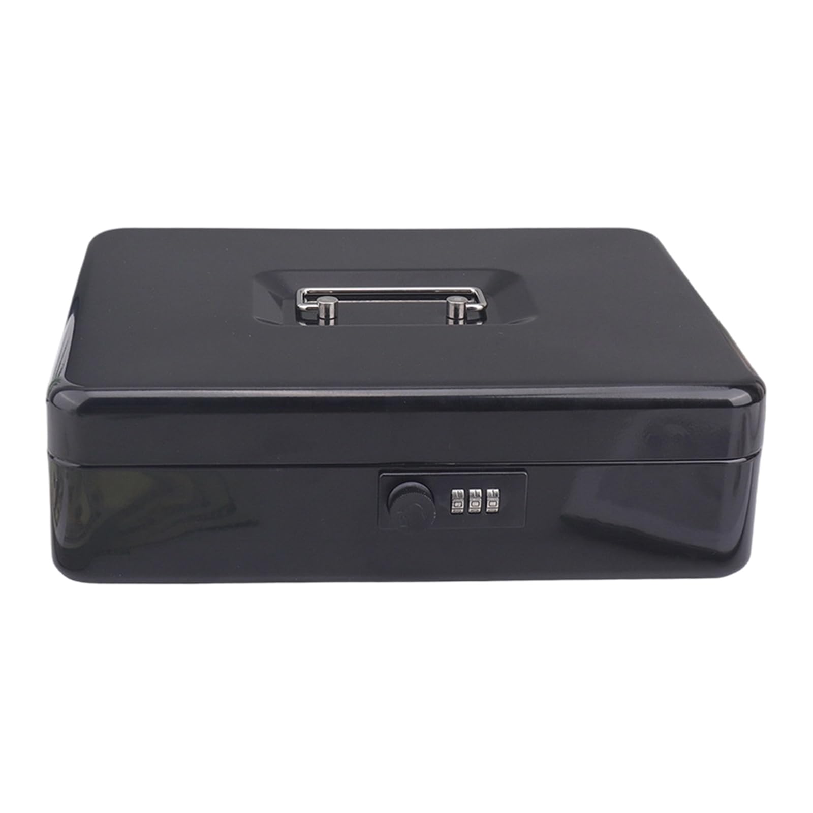 APGLSXY Security Digital Safe with 6 Digit Code Delicate Steel Design Cash Container for Home Valuables Storage Delicate Metal Money Saving Box