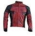 Produktbild Classyak Lederjacke im Deadpool-Stil, hochqualitatives Echtleder Gr. X-Large, Cow Fire Red