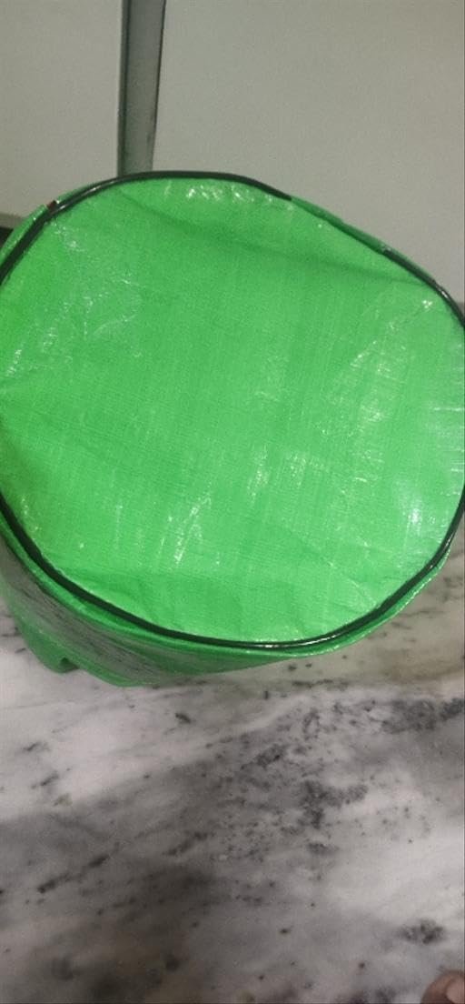 RK_Enterprises Green Bags for Plants, of Size 9x9 Inches,(Pack of 10) Hdpe Grow Bags, Plant Bags, Bag Plant Grow Bag