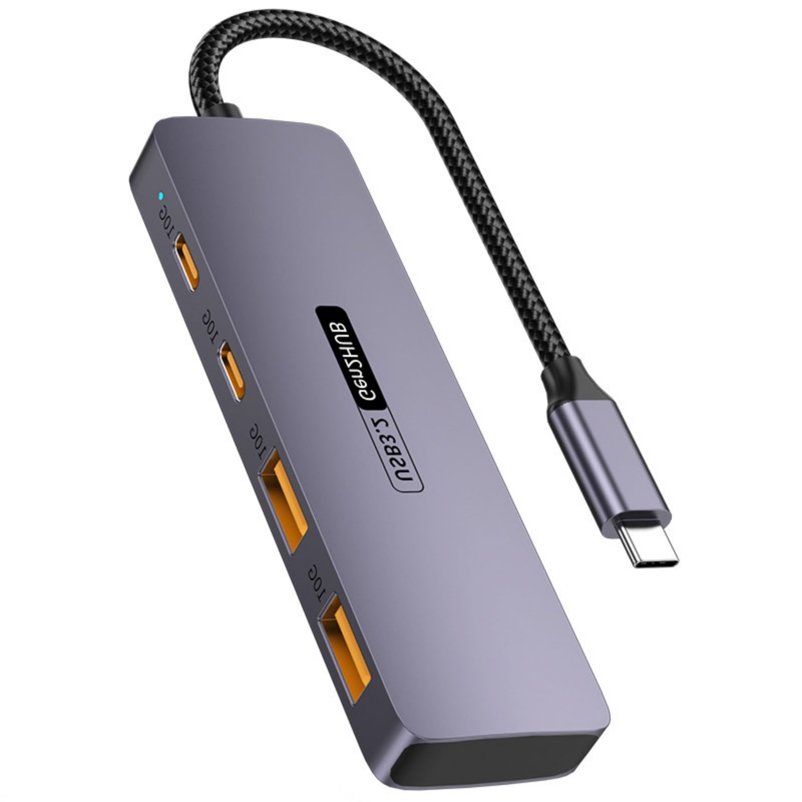 Tsophreniq Multifunction USB C Hubs 10Gbps PD100W 140W Chargers USB 3.2 Converters 4K HDTV Port for Laptop Smartphone Accessories