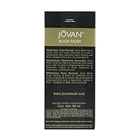 Vista 2 de Jovan Black Must perfume 3.25 colonia concentrado spray