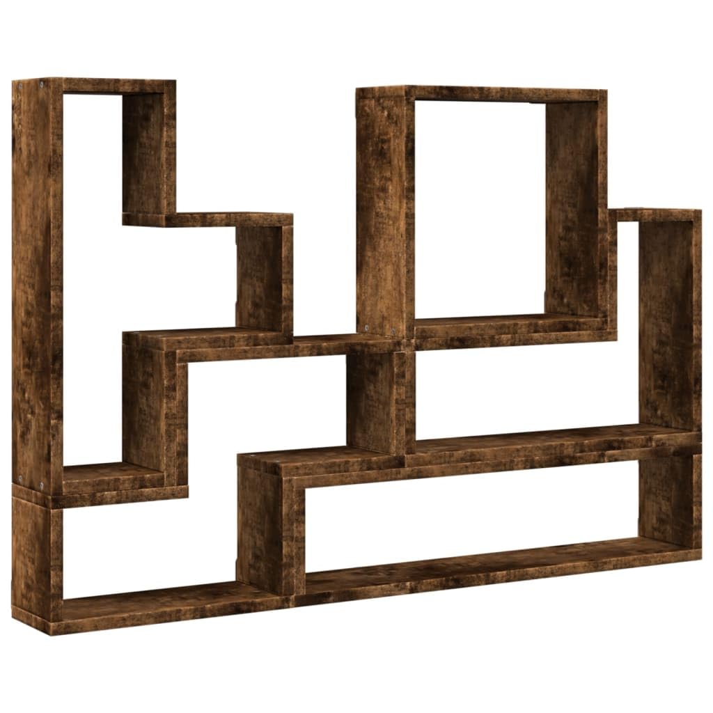 Étagère murale salon bois d'ingénierie pour créer un coin lecture chaleureux chez soi