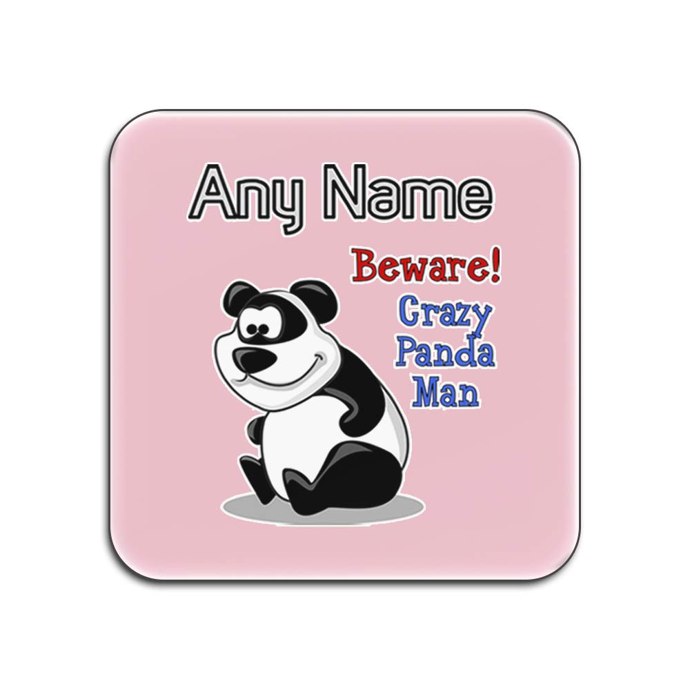 Sous-verres panda brillant pour apéro rigolo entre amis table basse protégée