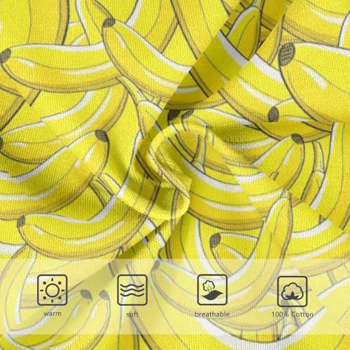 Boys' Exclusive Briefs Toddler Underwear 95% Combed Cotton Boxerbriefs 2T Banana Cluster Pattern 453