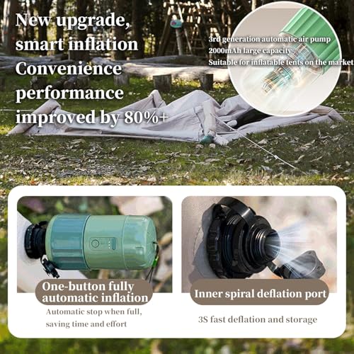 Carpa Inflable Automática FORRTY para 5-8 Personas miniatura 2