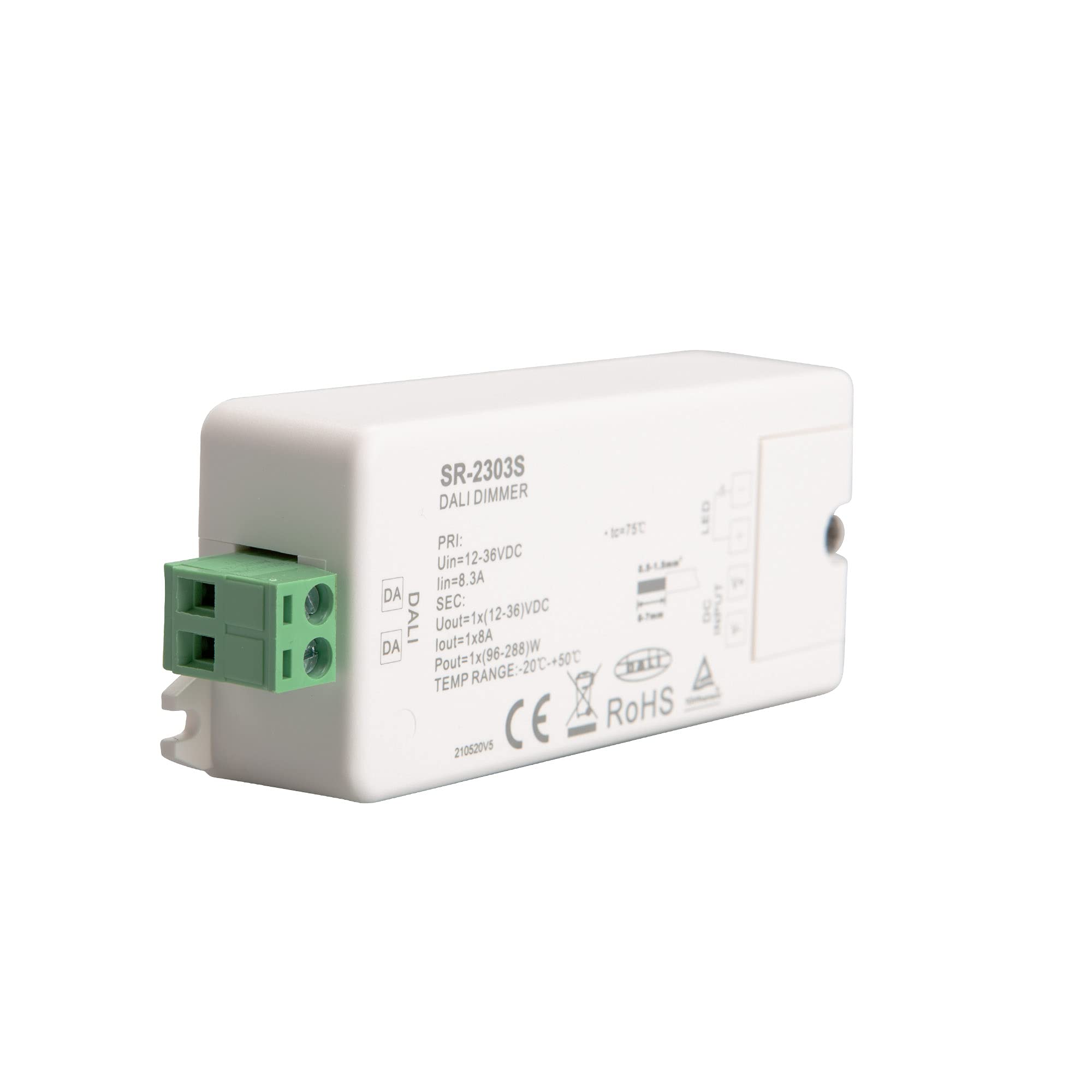 LED CONNEX MINI DALI dimmer SR-2303S 1CH 12-36V DC bis 8A
