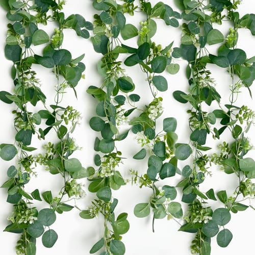 Guirnalda de Eucaliptos Artificiales, Plantas Artificiales Decora...