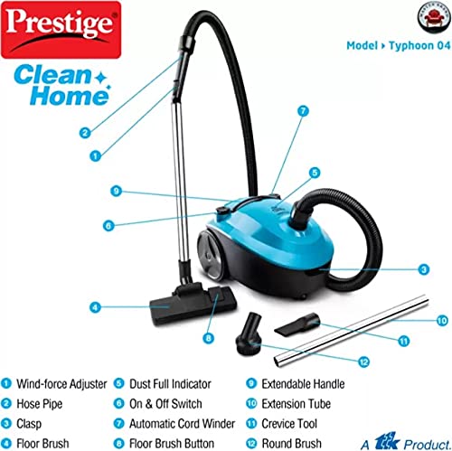 Prestige Cleanhome Typhoon 04 Vacuum 