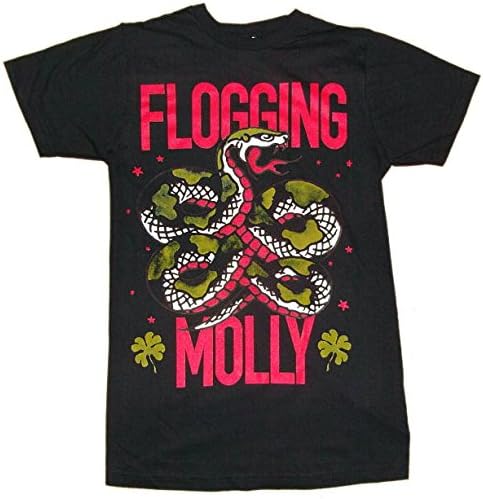 Amazon Flogging Molly フロッギング モリー Tシャツ Snake 蛇 正規品 S Tシャツ カットソー 通販
