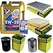 Produktbild Filter Set Inspektionspaket 5 Liter Liqui Moly Motoröl Longlife III 5W-30 MANN-FILTER Innenraumfilter Kraftstofffilter Luftfilter Ölfilter
