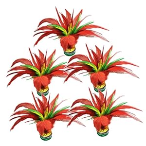 Milisten 5Stücke Jianzi Federbälle für Fußsport