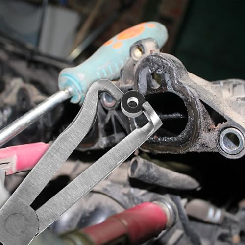 TMZDCJK 20cm Automotive Elektrische Trennzange - Schweres Werkzeug zum Entfernen von Zündkerzen, Auto Stecker Demontagezange für Kabelbaum, Zündspule, Elektrische Stecker Reparatur (Blau, 1PC)